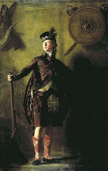 Sir Henry Raeburn Raeburn portrait of Alasdair Ranaldson MacDonell of Glengarry oil painting image